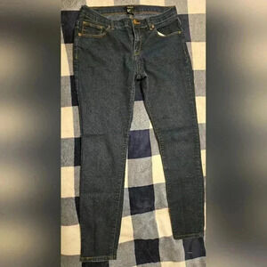 Forever 21 Juniors Dark Blue Skinny Jeans Size 28
